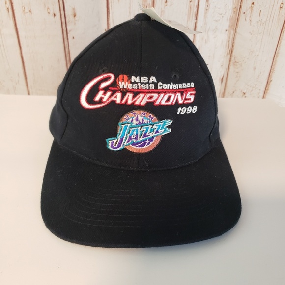 vintage utah jazz hat